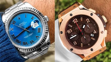 rolex ou hublot|Rolex vs Hublot value.